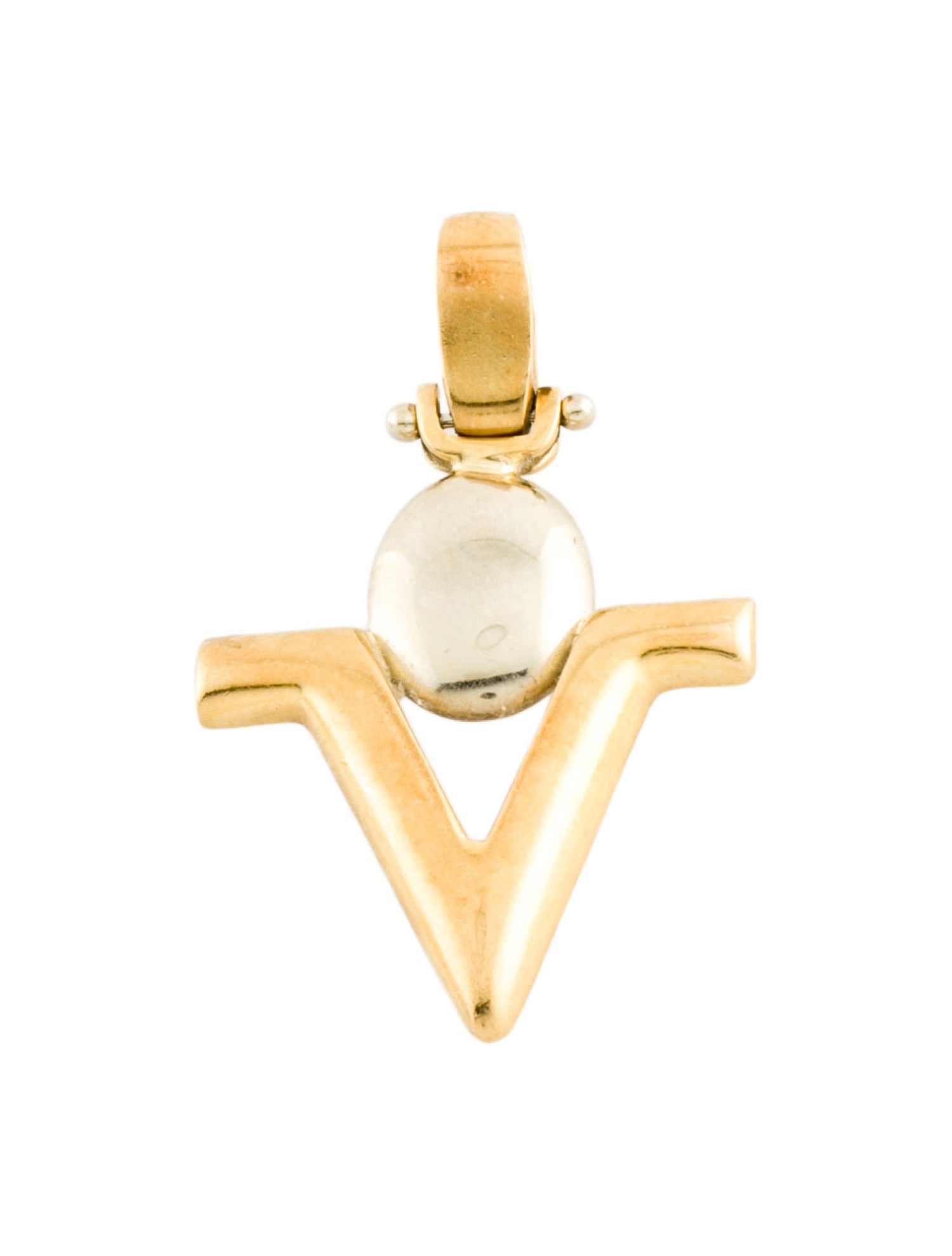 Pendant Pasino 18K Two-Tone