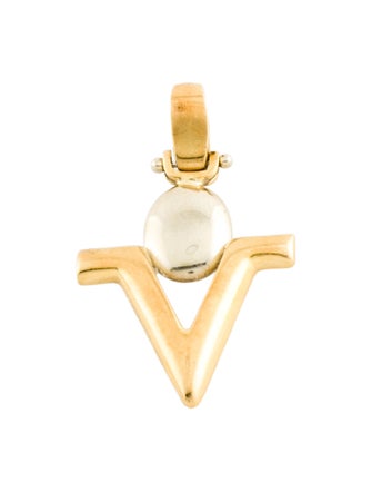 Pendant Pasino 18K Two-Tone Pendant