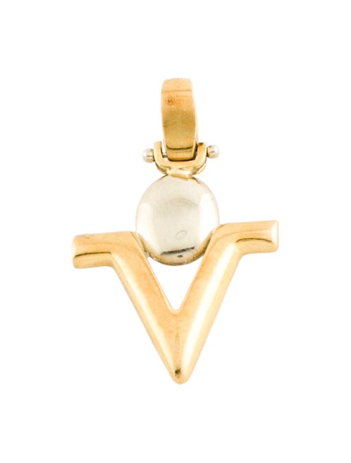 Pendant Pasino 18K Two-Tone Pendant
