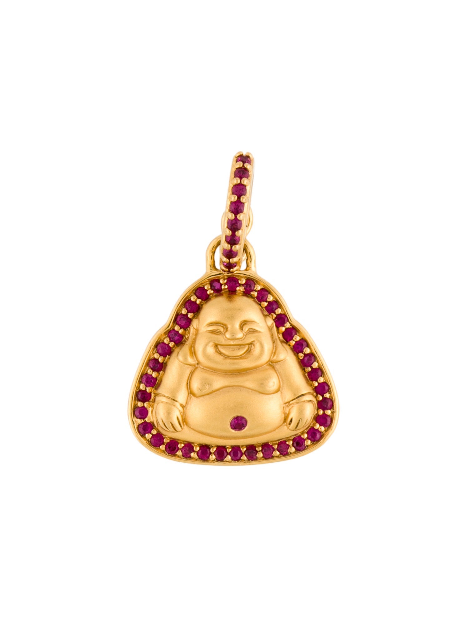 Pendant Buddha Mama 20k Ruby