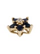 Pendant 14K Sapphire & Diamond Star Pendant