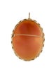 Pendant 14K Shell Cameo Pendant Brooch