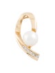 Pendant 14K Pearl & Diamond Pendant
