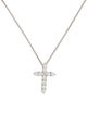 Pendant 14K 2.62ctw Diamond Cross Pendant Necklace