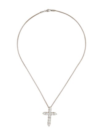 Pendant 14K 2.62ctw Diamond Cross Pendant Necklace
