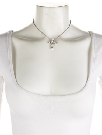 Pendant 14K 2.62ctw Diamond Cross Pendant Necklace