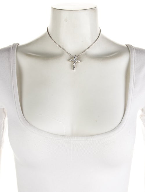 Pendant 14K 2.62ctw Diamond Cross Pendant Necklace