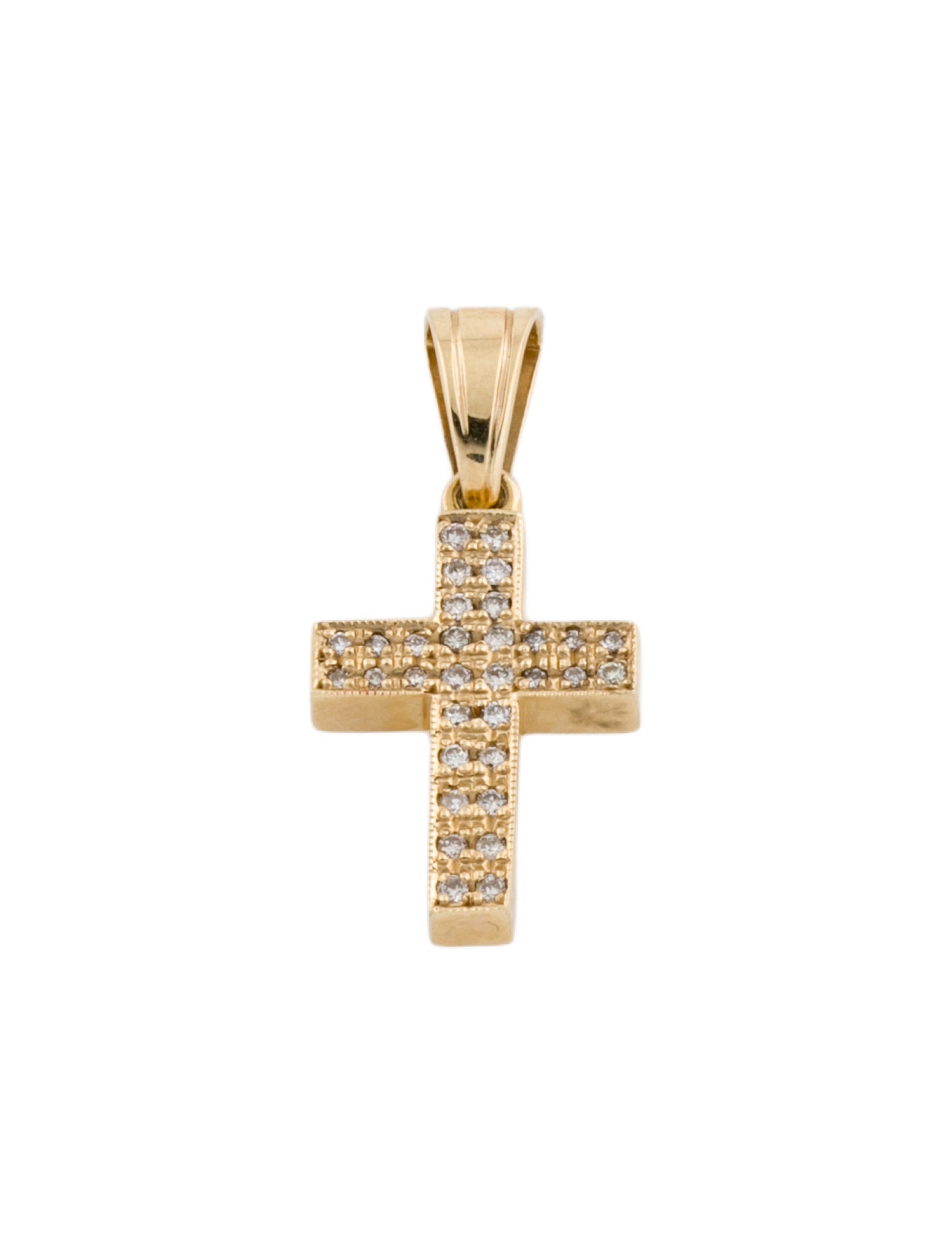 Pendant 14K Diamond Cross
