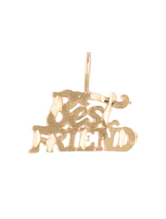 Pendant 14K 'Best Friend' Pendant
