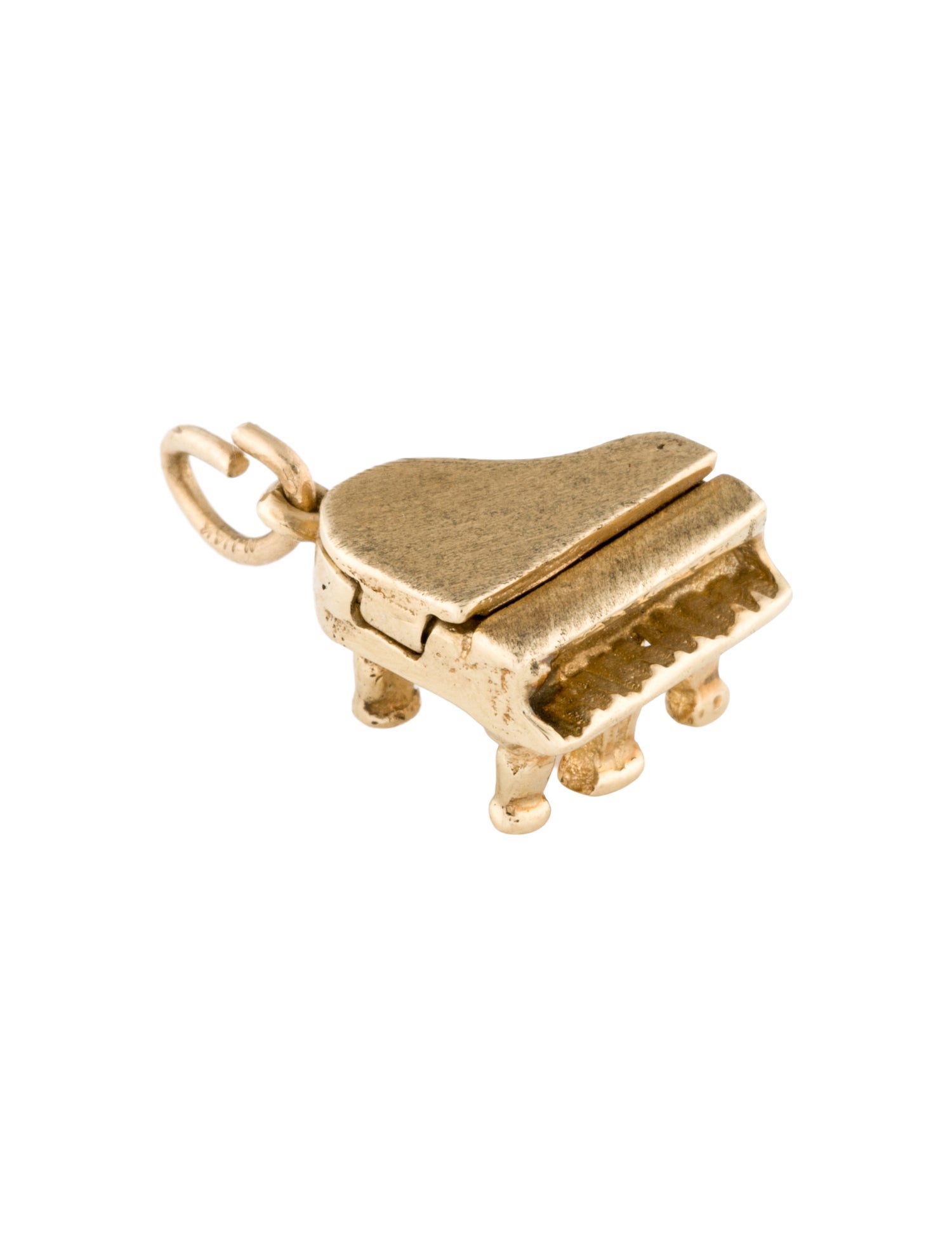 Pendant 14K Piano Charm