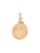 Pendant 14K Coin Pendant
