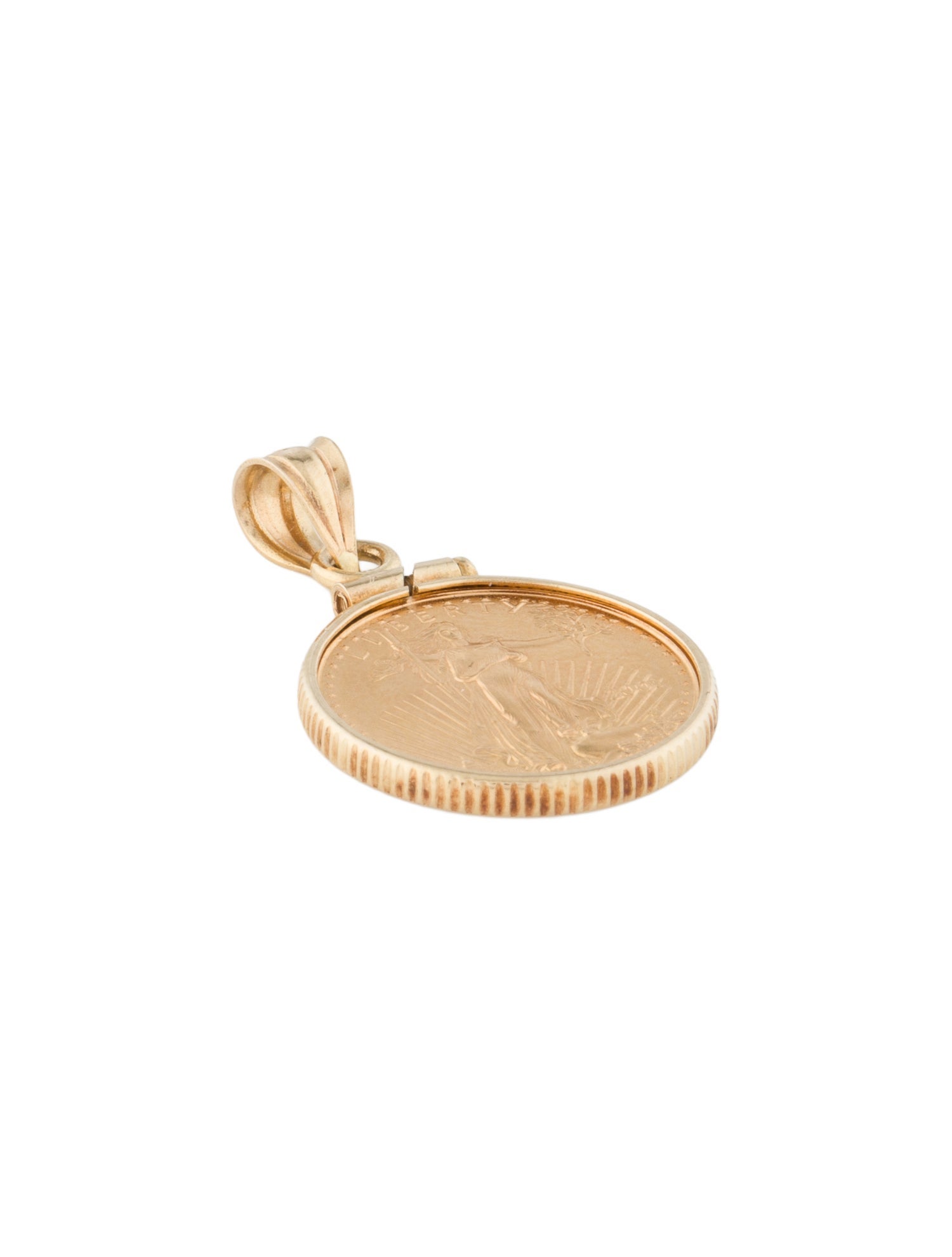 Pendant 14K Coin Pendant