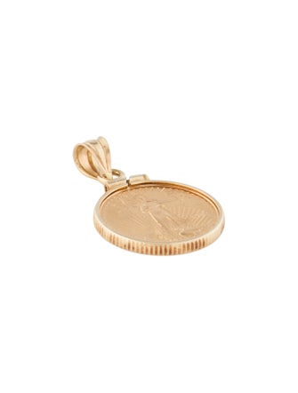Pendant 14K Coin Pendant