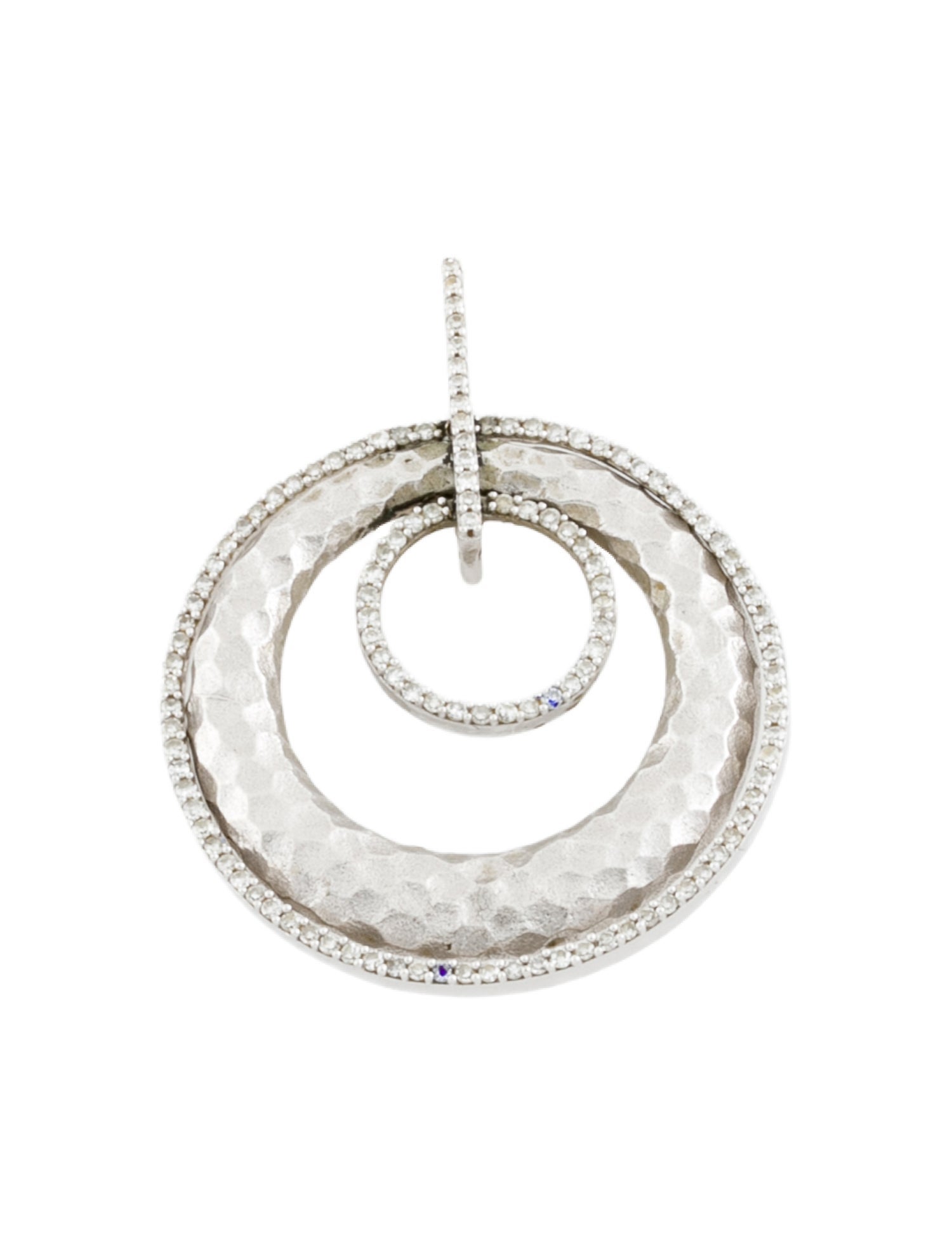 Pendant 14K Diamond Circle