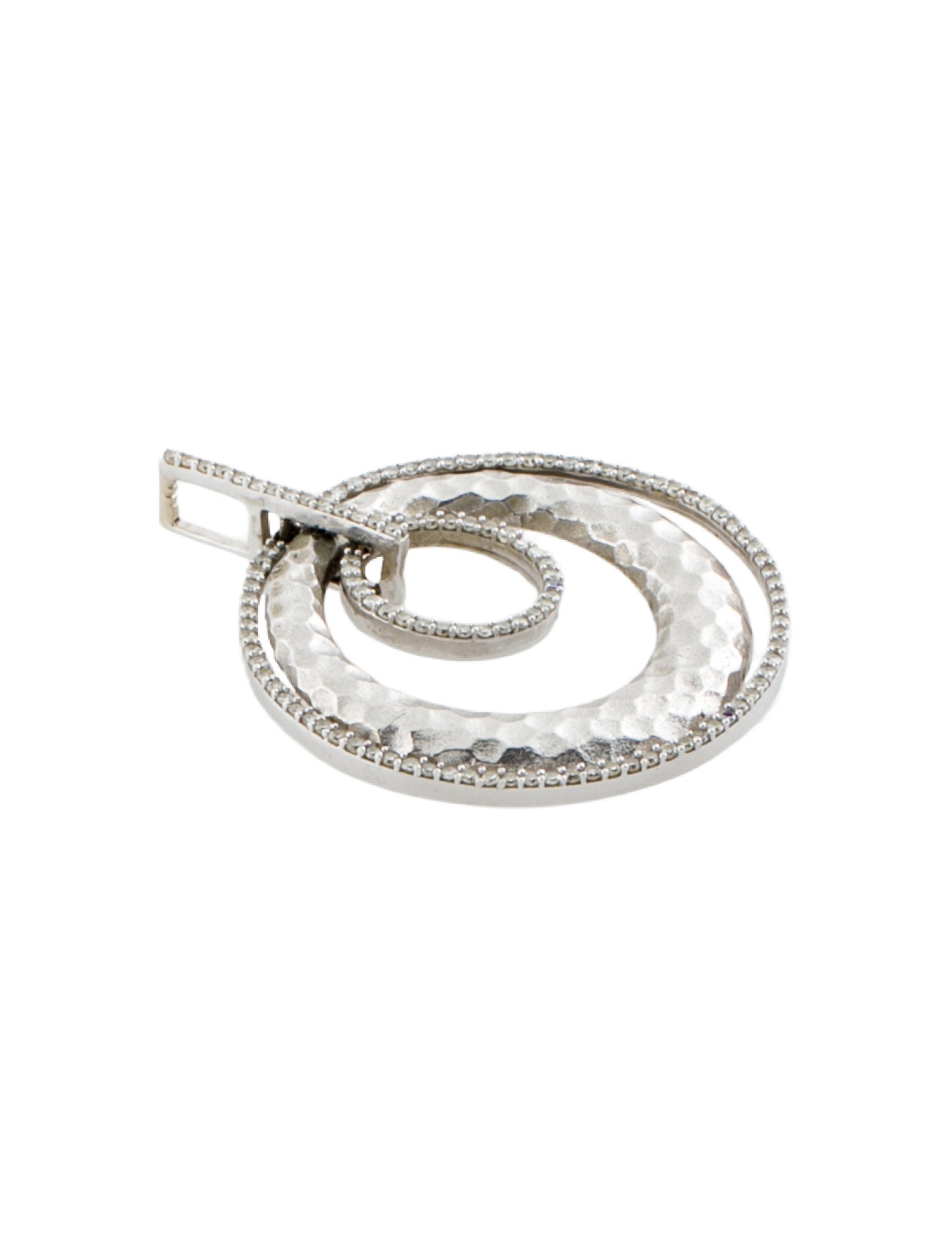 Pendant 14K Diamond Circle