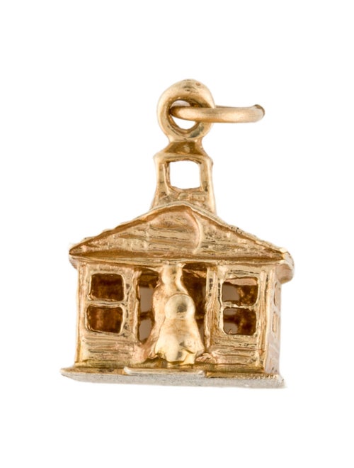 Pendant 14K Church Pendant