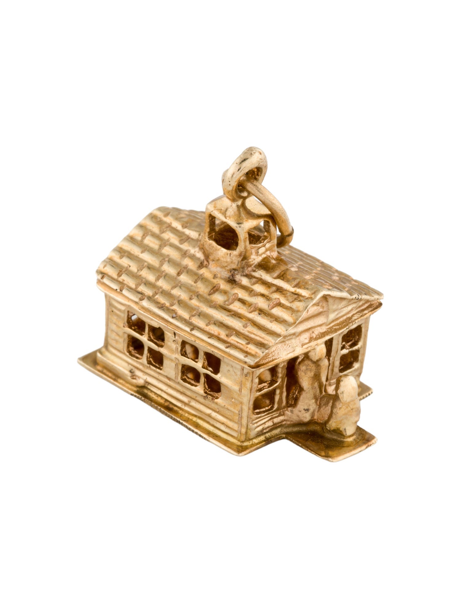 Pendant 14K Church Pendant