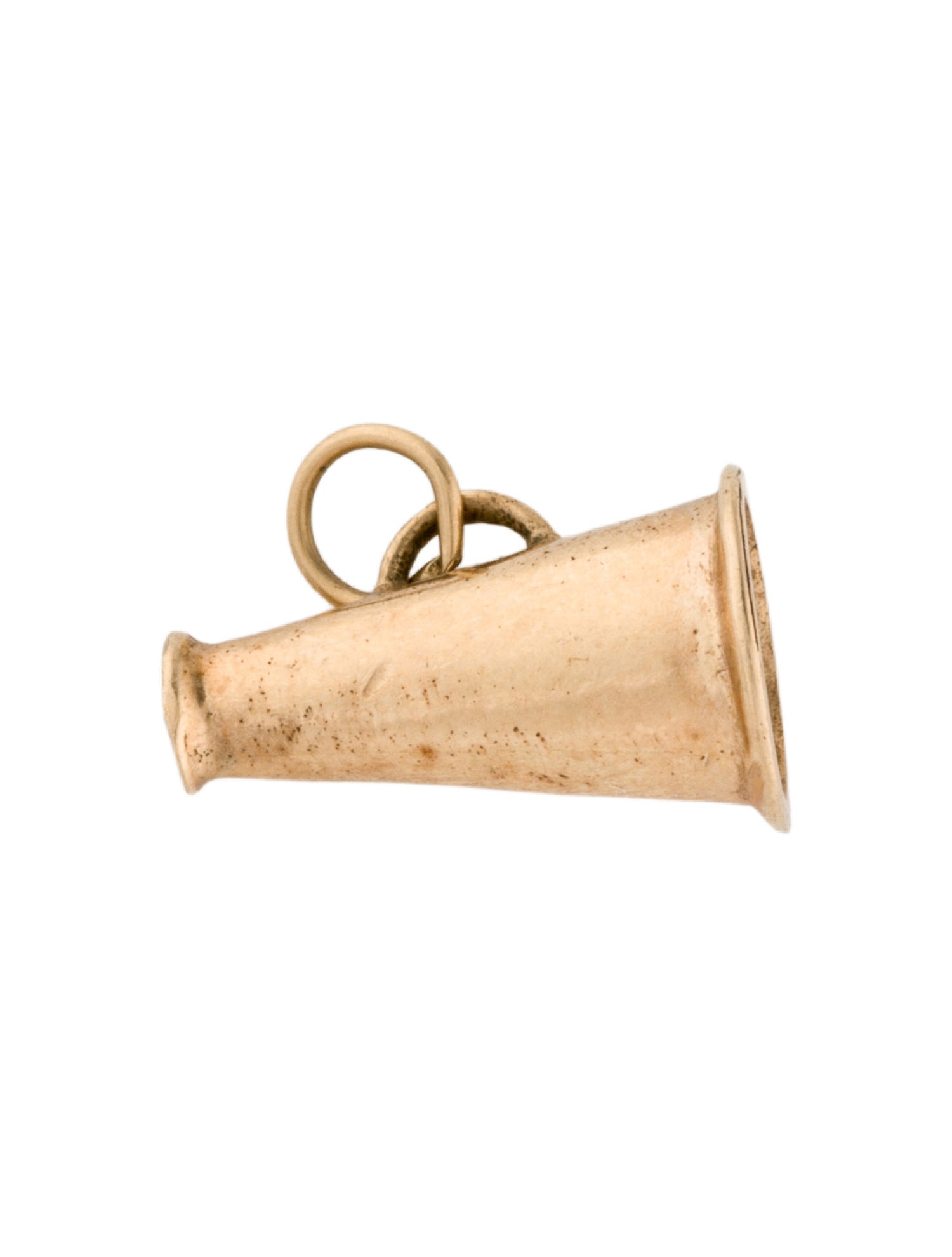 Pendant 14K Blow Horn Charm Pendant