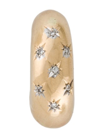 Pendant 14K Diamond Stars Pendant