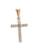 Pendant 10K Diamond Cross Pendant