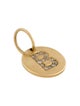 Pendant 18K Diamond Letter 'B' Disc Pendant