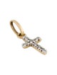 Pendant 14K Diamond Mini Cross Pendant