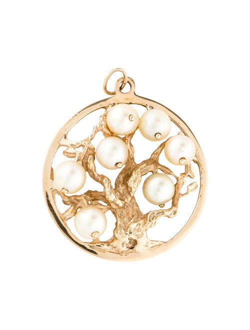 Pendant 14K Pearl Tree Pendant