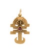 Pendant 18K Garnet Figural Pendant