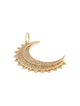 Pendant 14K Diamond Moon Pendant