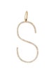Pendant 14K Diamond 'S' Pendant