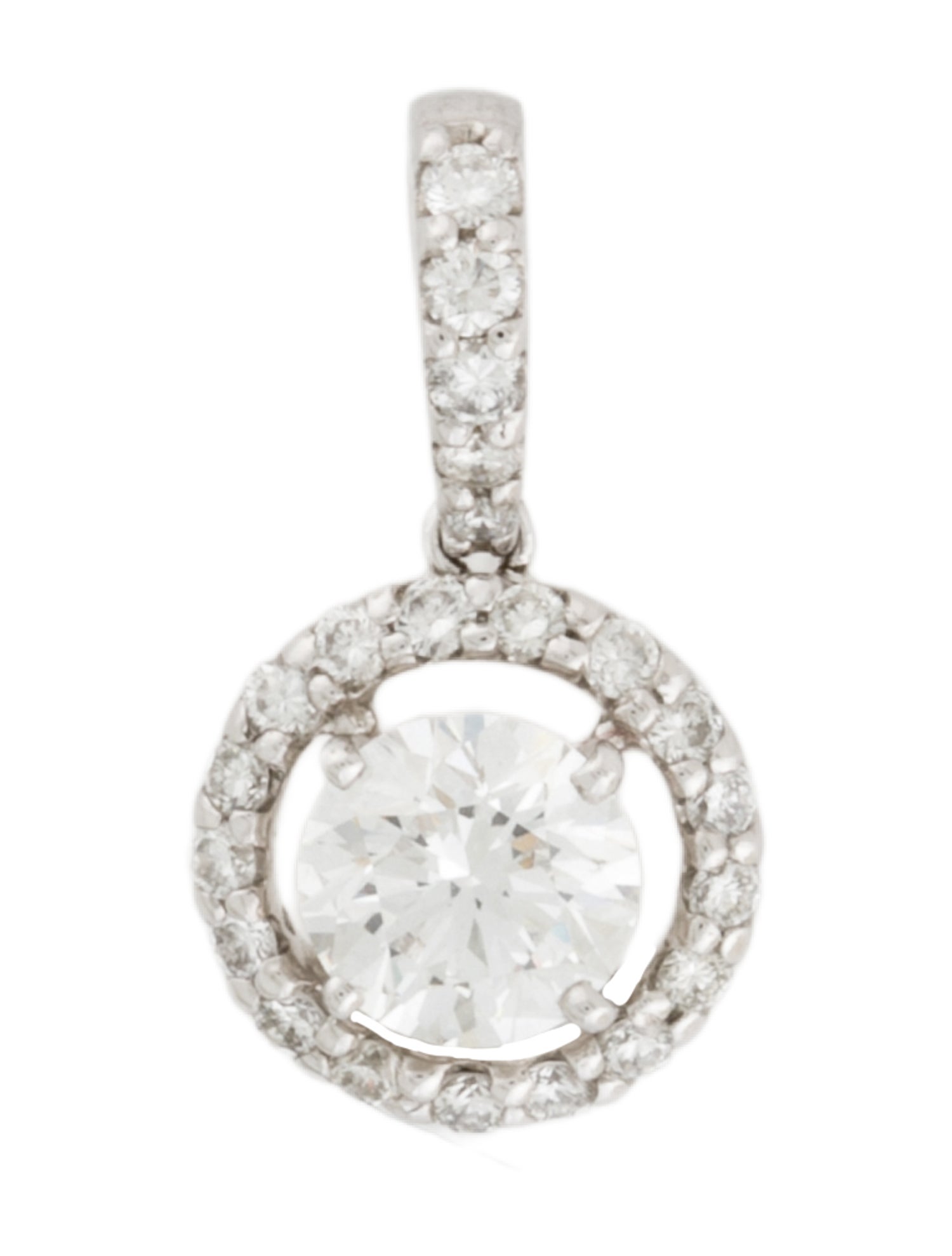 Pendant 18K 1.16ctw Diamond