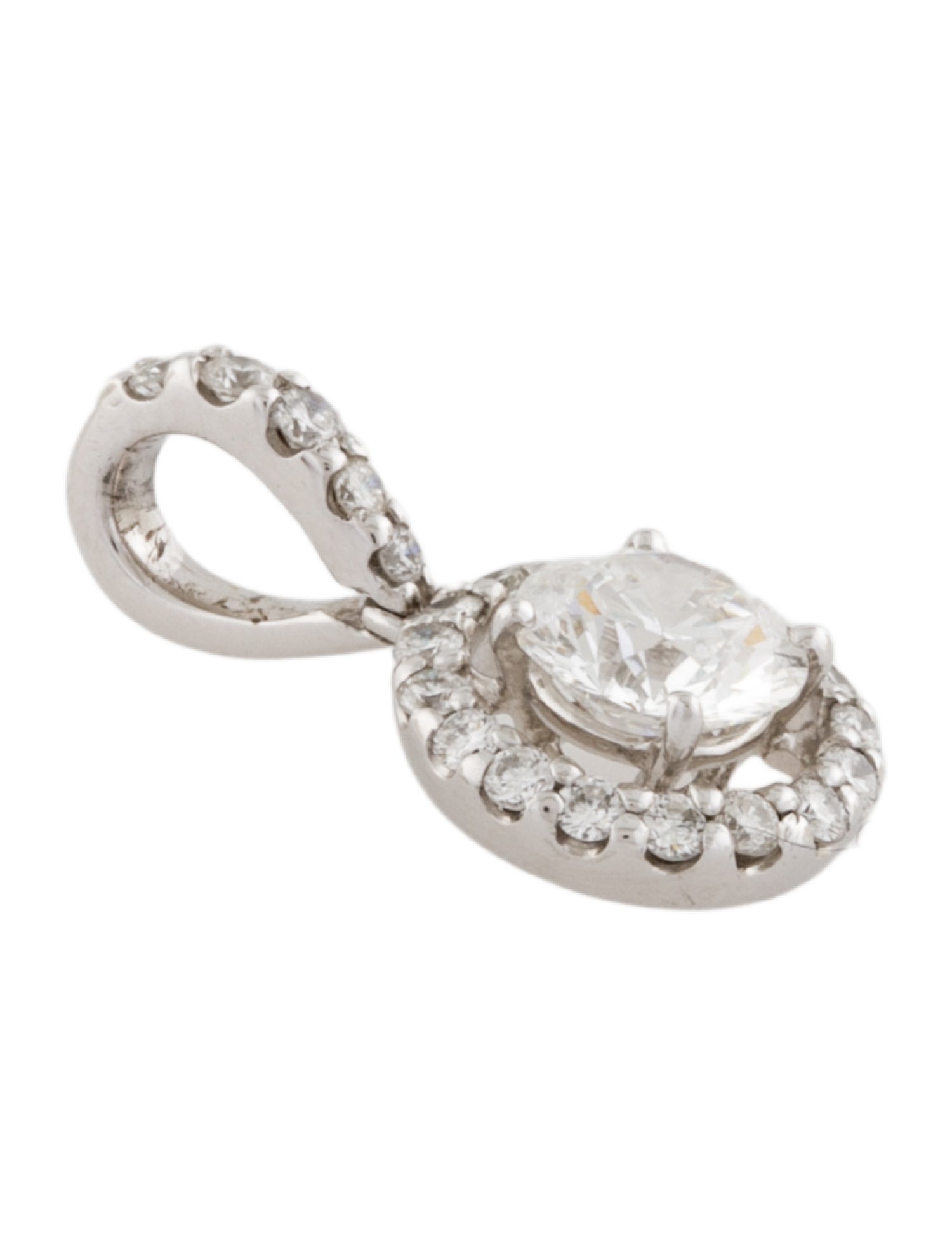Pendant 18K 1.16ctw Diamond