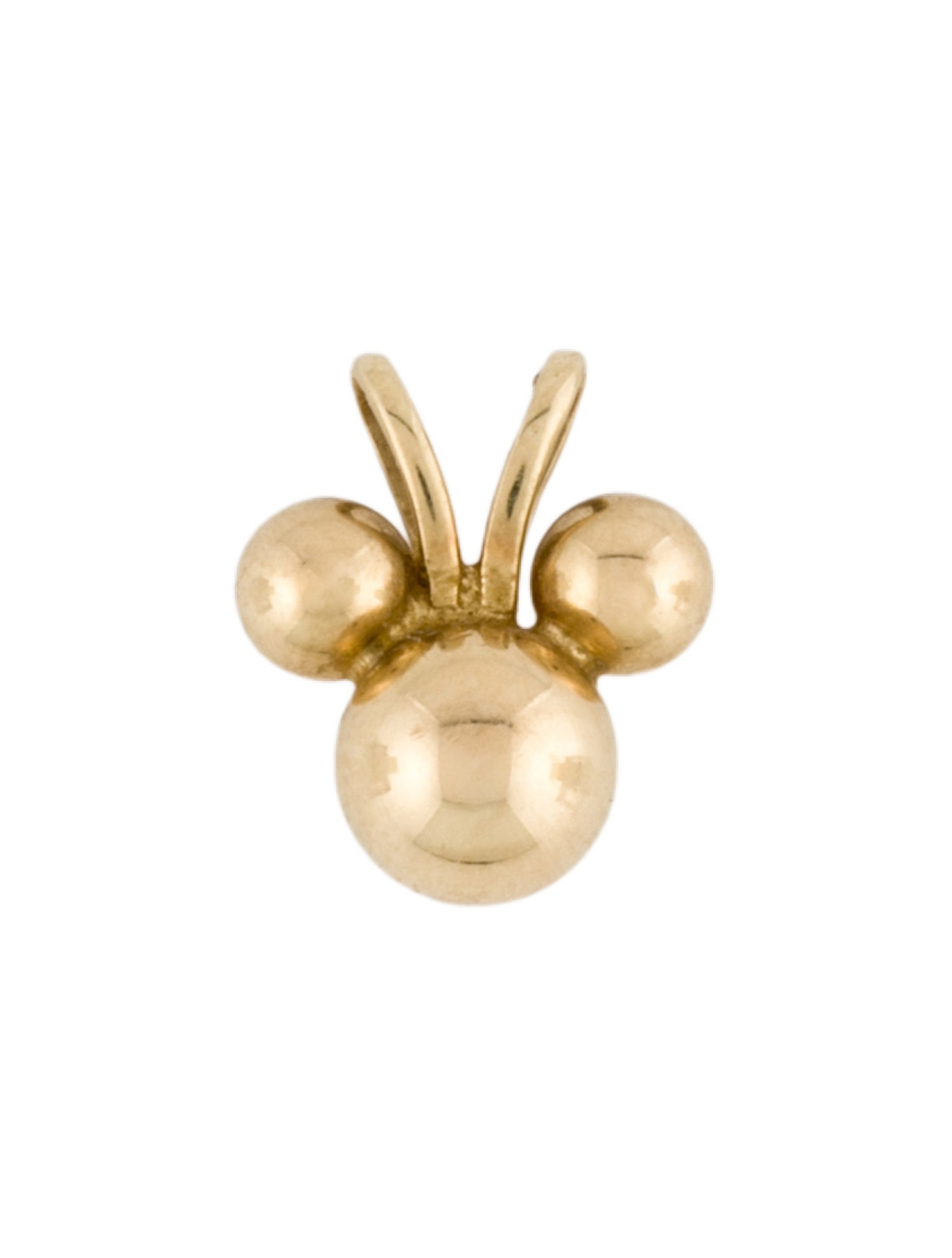 Pendant 14K Beaded Slide Pendant