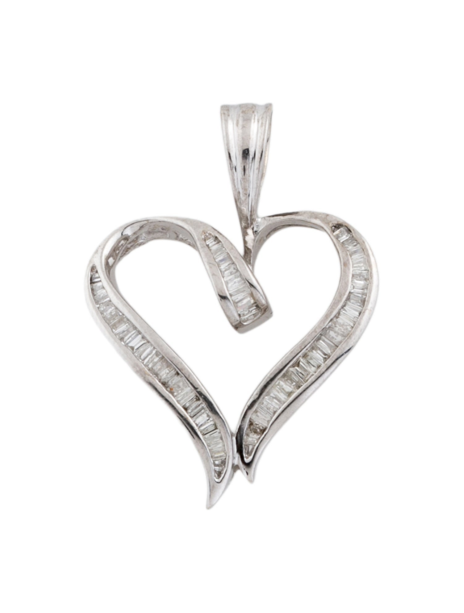 Pendant 14K Diamond Heart