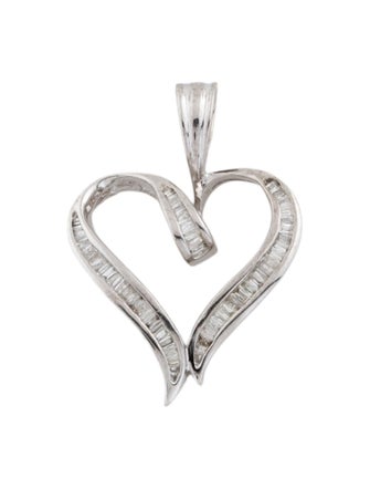 Pendant 14K Diamond Heart Pendant