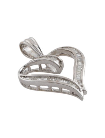 Pendant 14K Diamond Heart Pendant