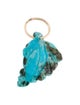 Pendant 14K Carved Turquoise Leaf Pendant