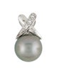 Pendant 14K Pearl & Diamond Pendant