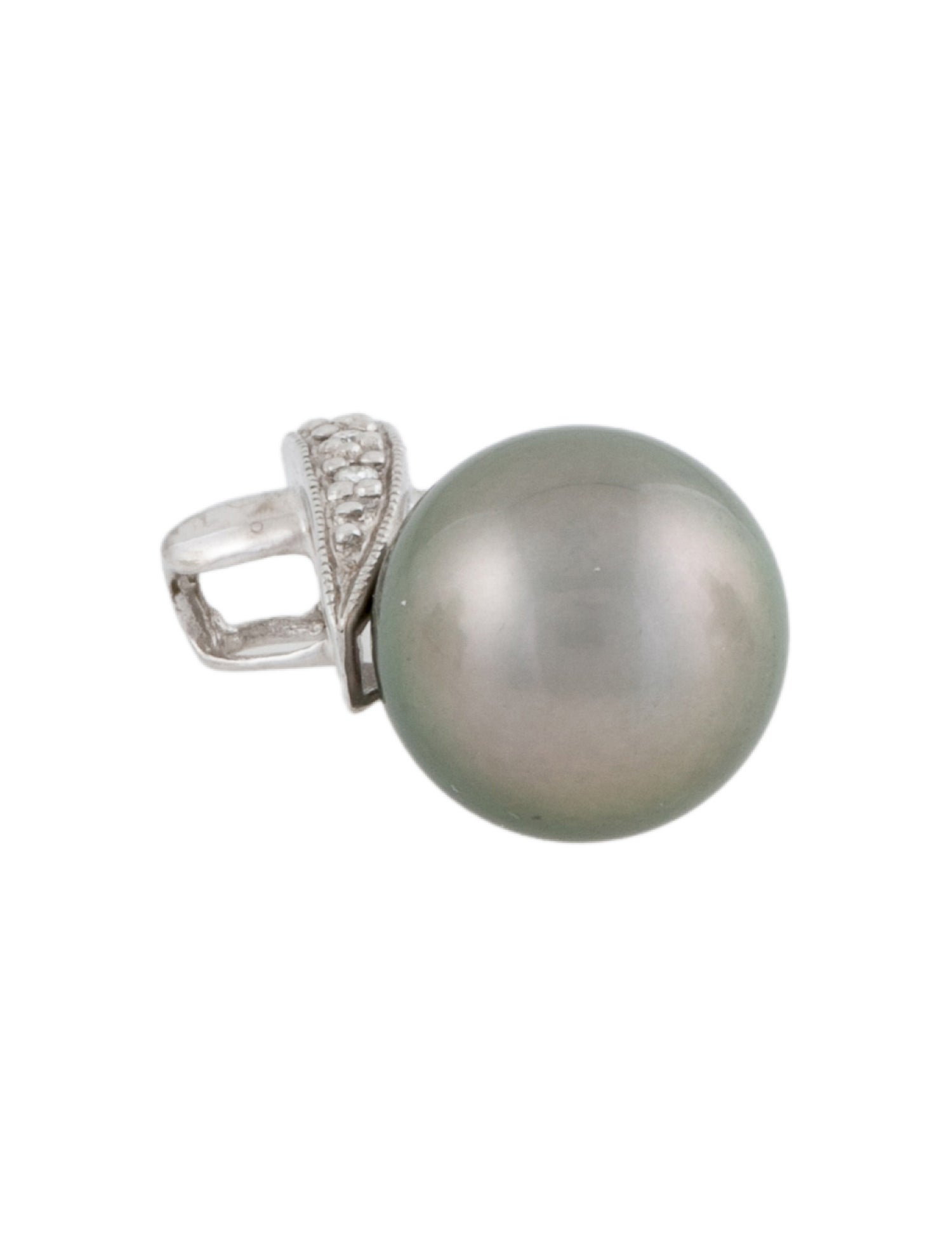 Pendant 14K Pearl & Diamond