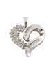 Pendant 14K Diamond heart Necklace