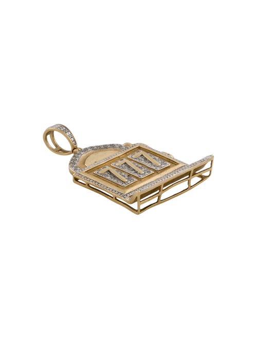 Pendant 10K Diamond Slot Machine Pendant