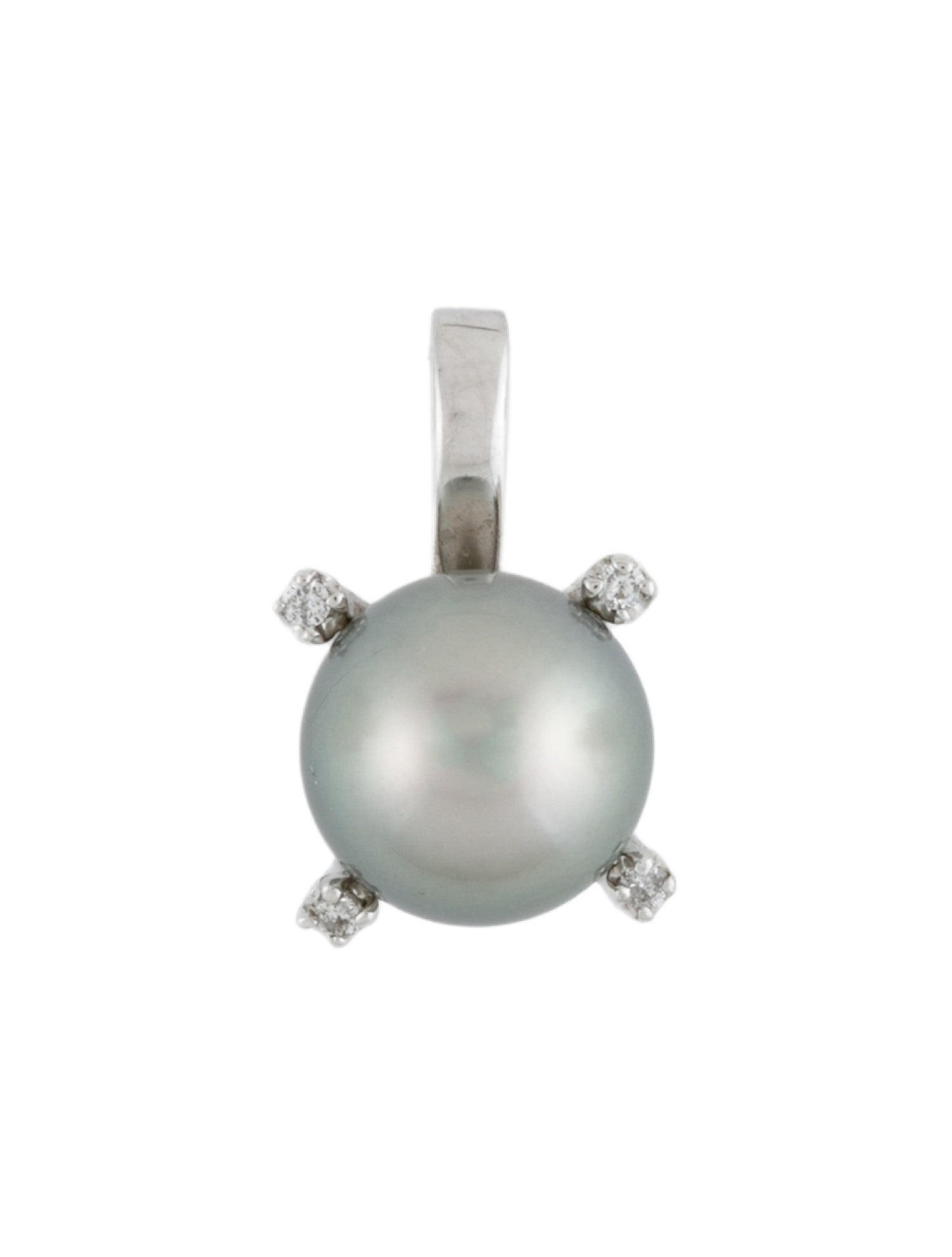 Pendant 14K Pearl & Diamond