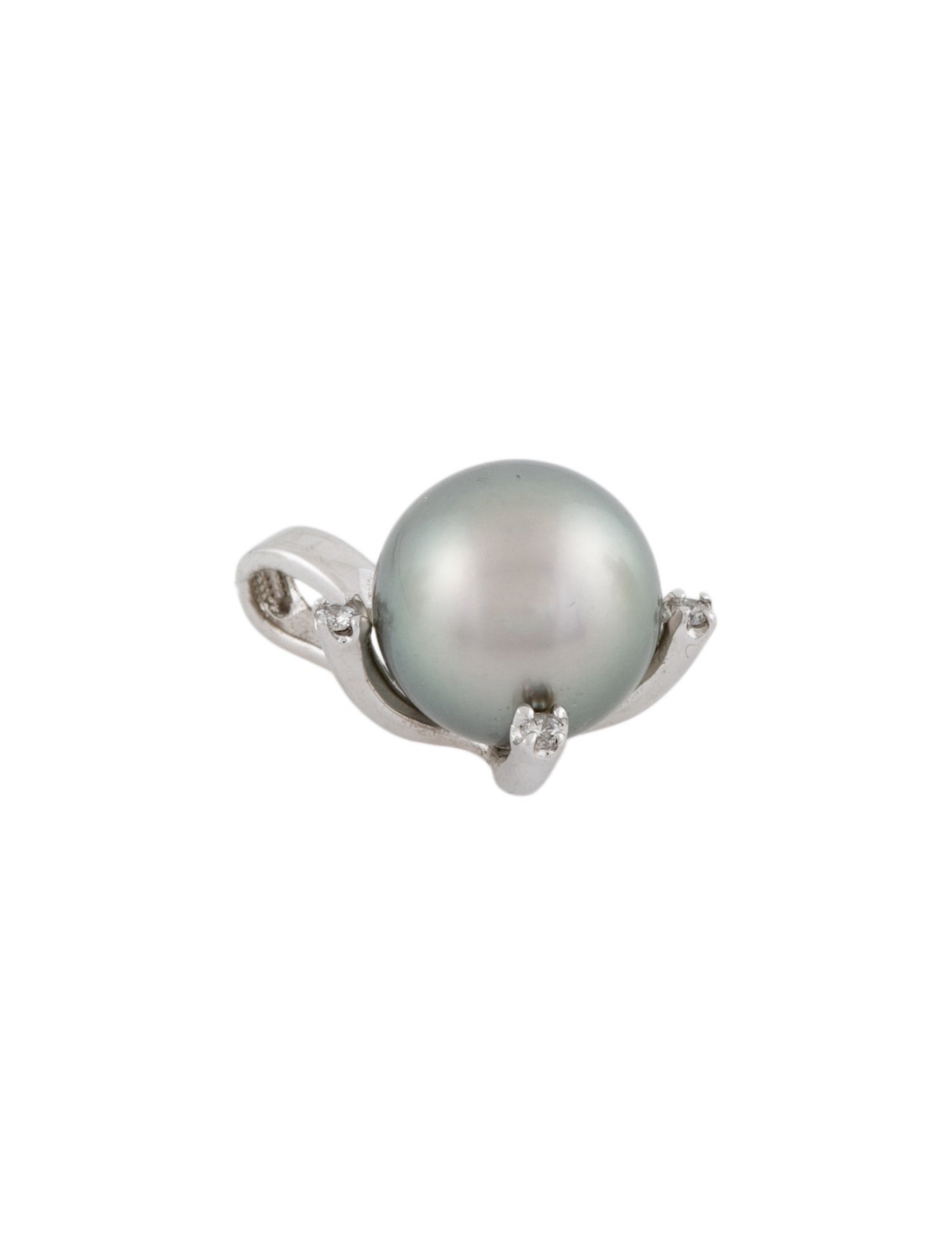 Pendant 14K Pearl & Diamond