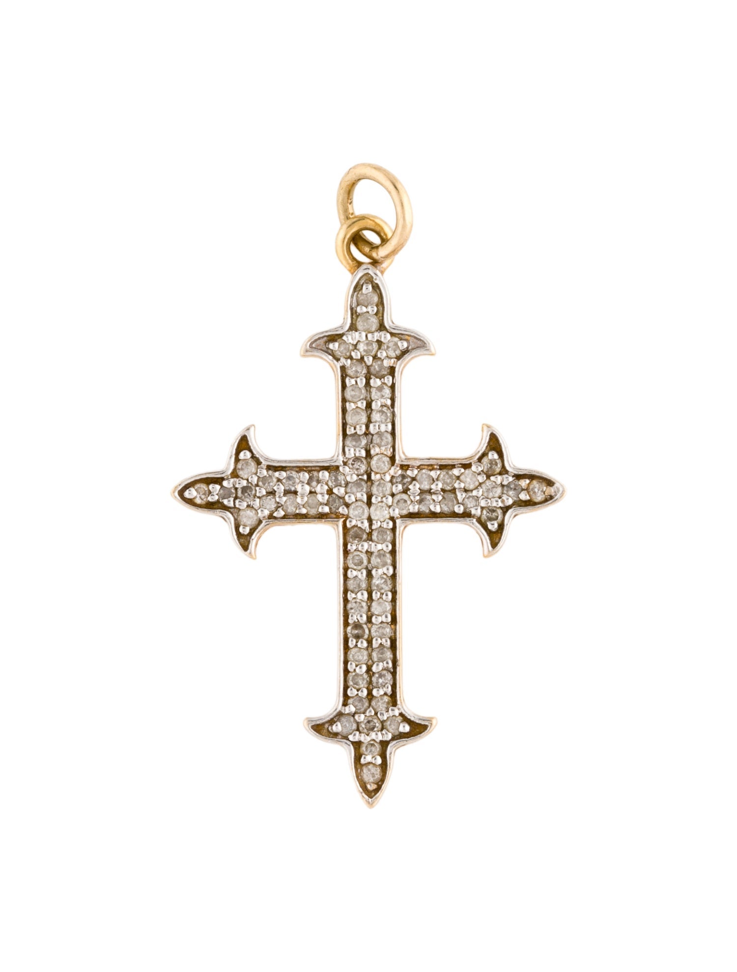 Pendant 14K Diamond Cross