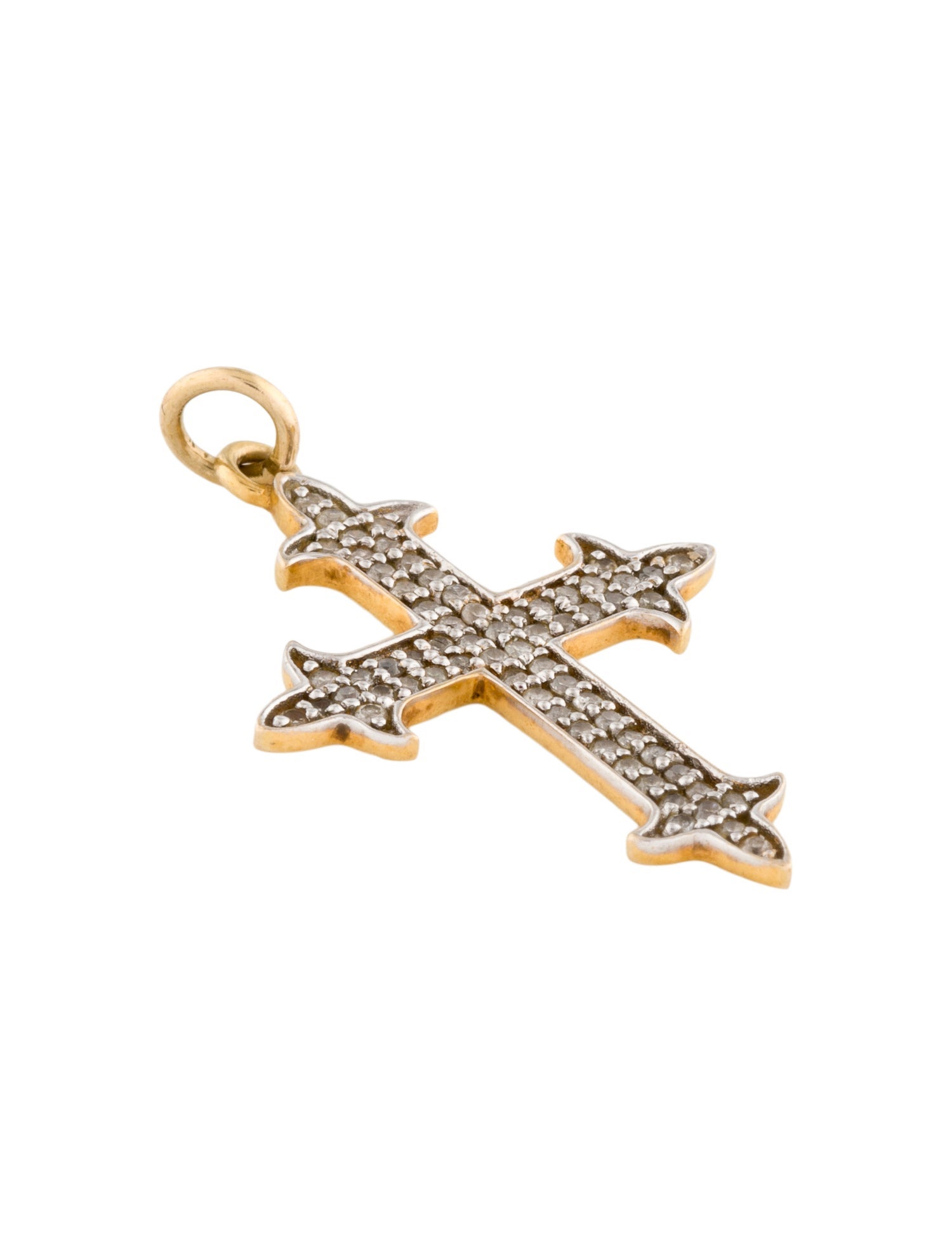 Pendant 14K Diamond Cross
