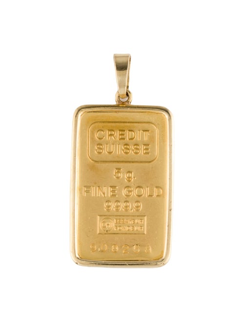 Pendant 24K Credit Suisse Pendant