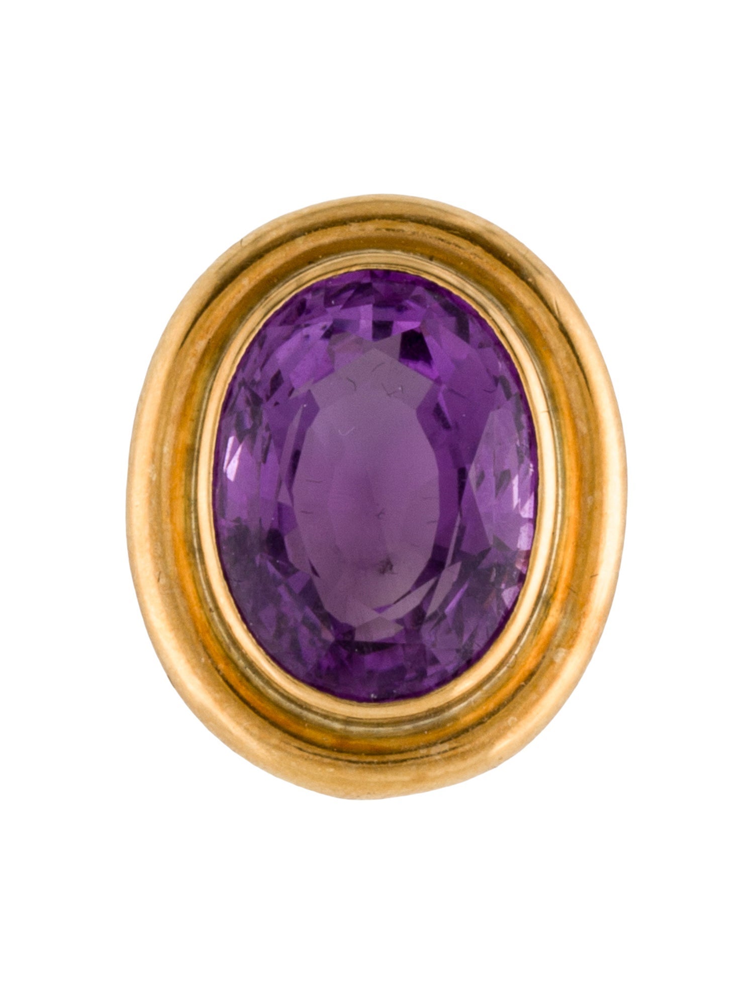 Pendant 18K 7.35ct Amethyst Slider