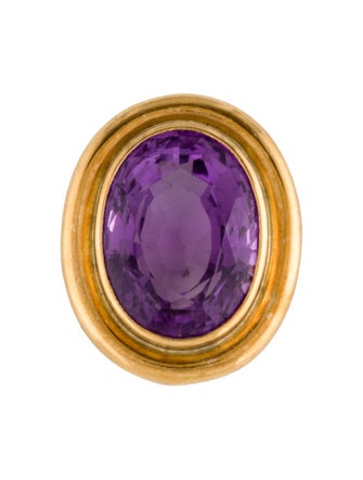Pendant 18K 7.35ct Amethyst Slider Pendant
