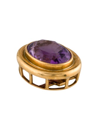 Pendant 18K 7.35ct Amethyst Slider Pendant