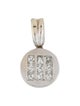 Pendant 18K Diamond Circle Pendant
